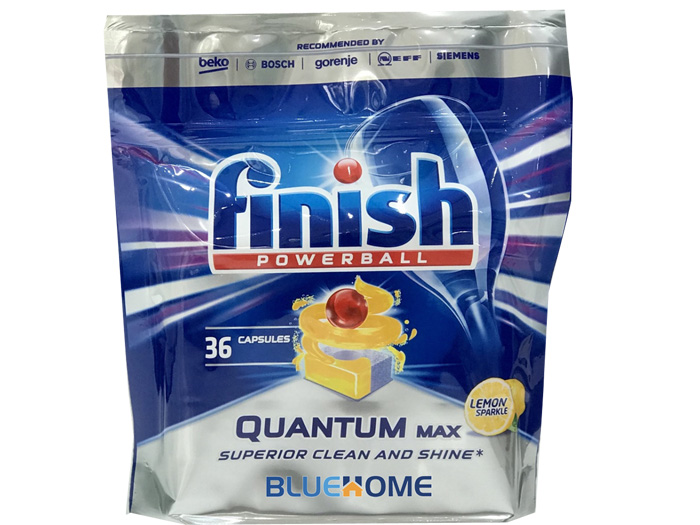Viên rửa bát Finish Quantum Max (14 tính năng)