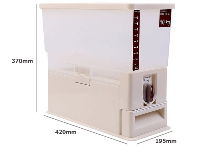 Thùng đựng gạo thông minh Tashuan TS 3626B - 10kg