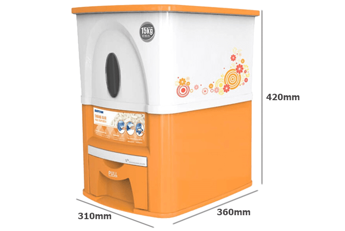 Thùng gạo Duy Tân Matsu 15kg