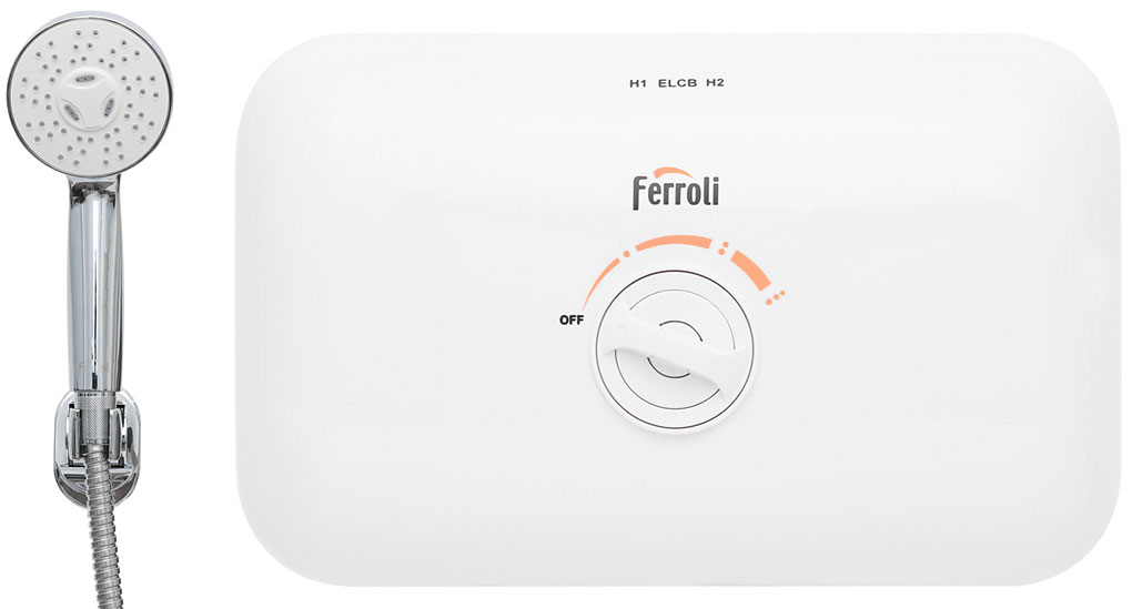 Bình nóng lạnh trực tiếp Ferroli Rita FS-4.5 TE