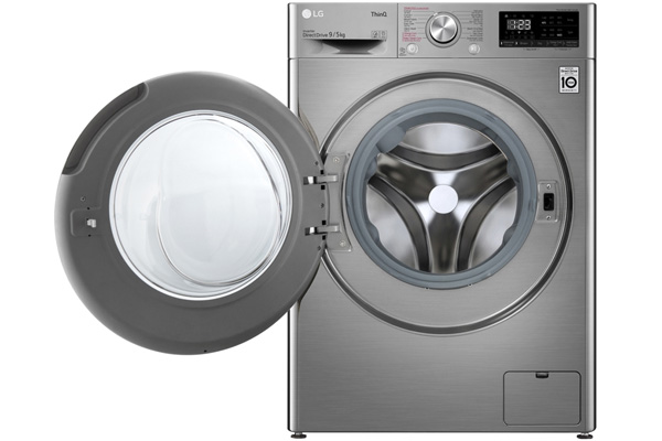 Máy giặt thông minh AI LG Inverter 9kg FV1409G4V (giặt 9kg, giặt 5kg)