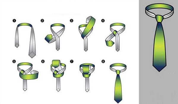 Cách thắt cà vạt kiểu Albert Knot