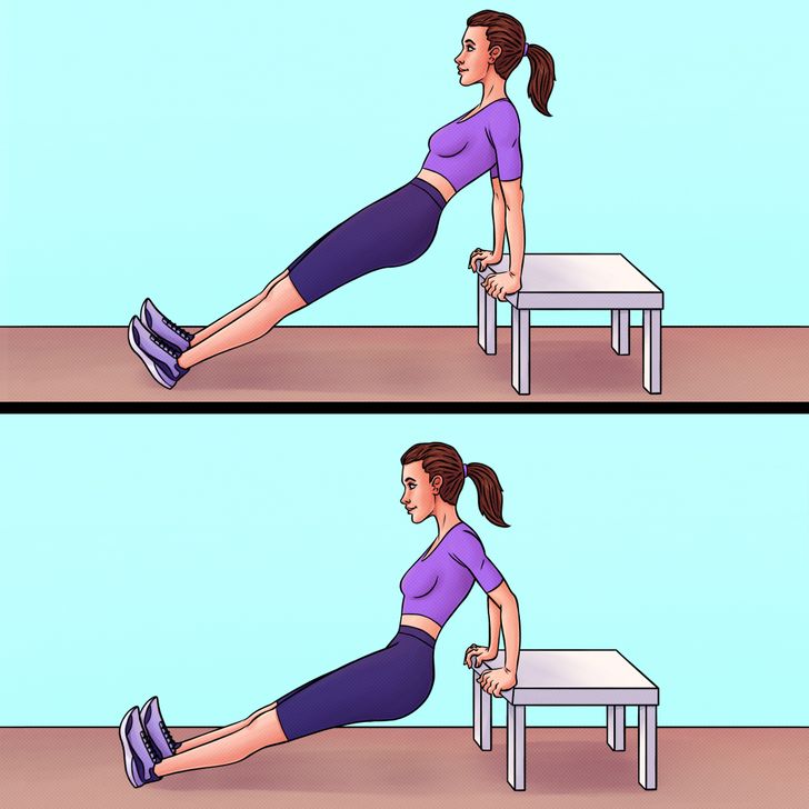 Strengthening triceps