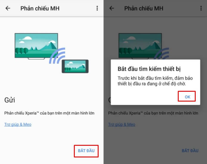 Tìm kiếm tivi thich hợp để ghép nối