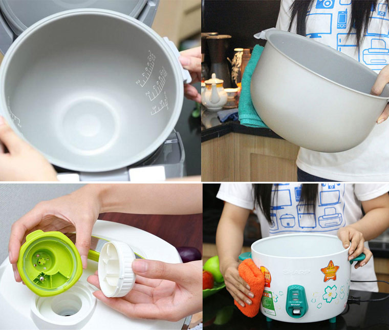 Cách bảo quản nồi cơm điện Cách bảo quản nồi cơm điện