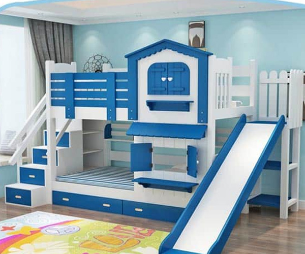 Mẫu giường tầng cho bé trai được nhiều người ưa chuộng