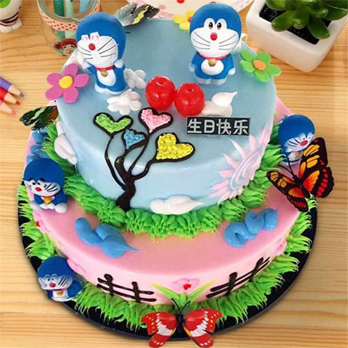 HOT] Những chiếc bánh kem vẽ hình nhân vật Doraemon đáng yêu nhất 💓 Bánh  kem sinh nhật | Đặt bánh online giao tận nơi