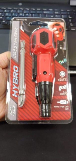 Máy vặn vít dùng pin Hybro HIT-K01-1BIT