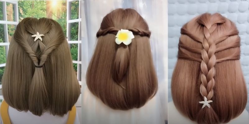101 cách tạo kiểu tóc đơn giản mà đi học đi chơi đều xinh  Thời trang   Việt Giải Trí