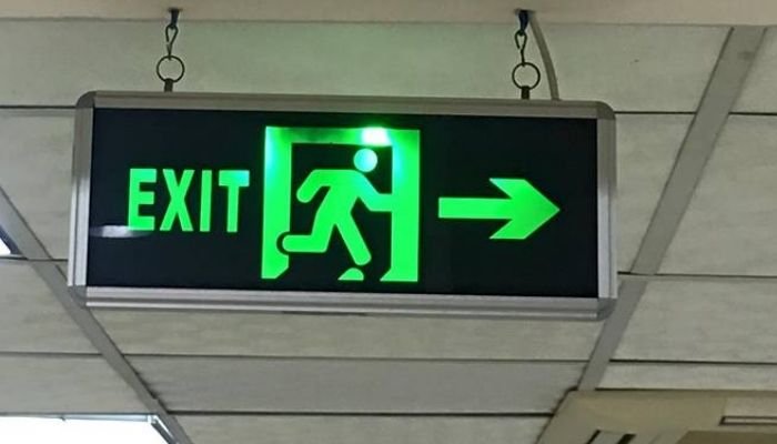 Đèn Exit giúp thoát hiểm an toàn hơn