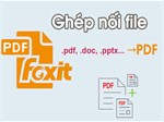 Cách nối file PDF, ghép file PDF online không cần tải phần mềm