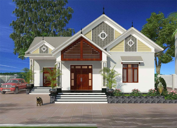Mẫu nhà cấp 4 đẹp