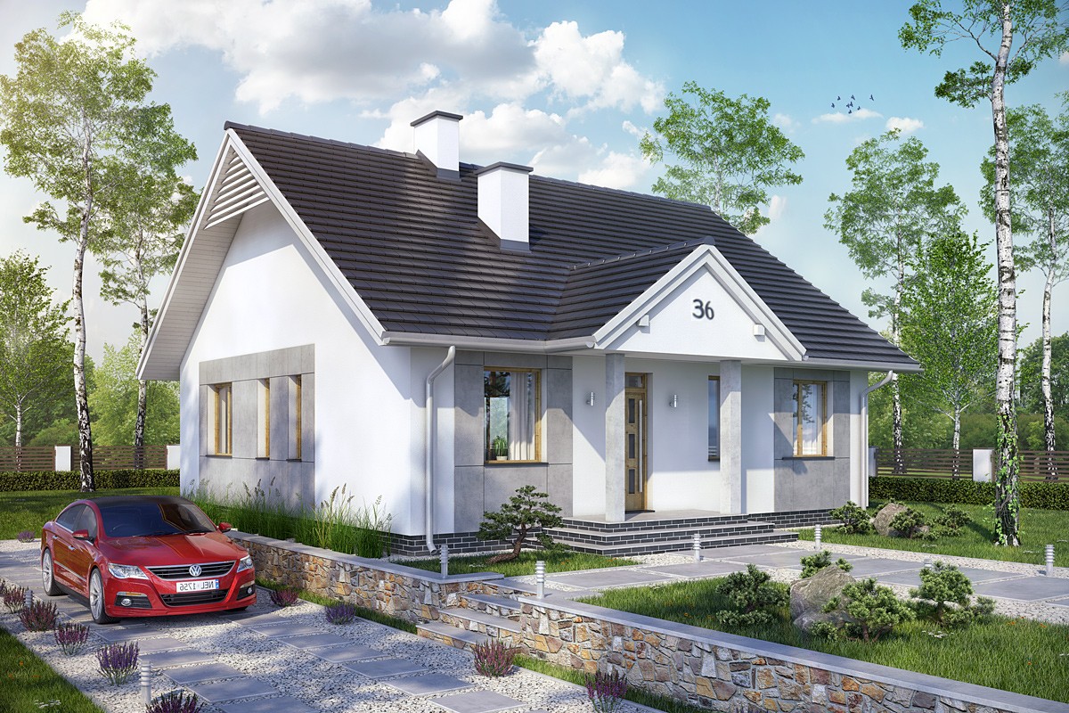 Nhà cấp 4 phù hợp cho vùng ven đô, ngoại thành