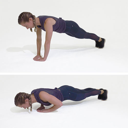 Bài hít đất Diamond Push-up Bài hít đất Diamond Push-up