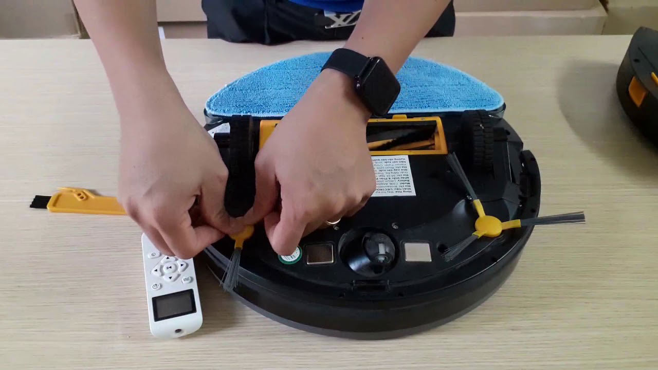 Hướng dẫn vệ sinh bộ phận chổi
