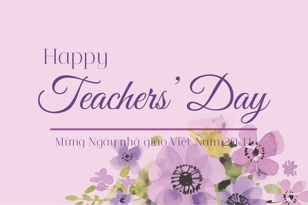 Chào mừng đến với những lời chúc Ngày Nhà giáo Việt Nam 2024 bằng tiếng Anh ngắn gọn và ý nghĩa nhất! Hãy cùng chúng tôi truyền tải những tình cảm và cảm xúc tốt đẹp nhất đến với thầy cô của mình, và chúc mừng họ với những lời chúc tốt đẹp nhất.