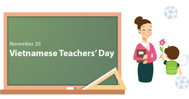 Ngày Nhà giáo - chúc mừng 20.11 bằng tiếng Anh: On this special day, let\'s send our best wishes to all teachers with English greetings. A simple but heartfelt message in English can go a long way in showing our gratitude and appreciation. Click on the image to see more meaningful wishes in English for Teachers\' Day.