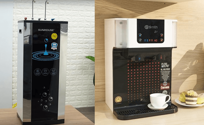 Thiết kế của máy lọc nước nóng lạnh