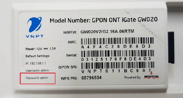 Hướng dẫn cách đổi mật khẩu wifi cho nhà mạng VNPT trên máy tính và điện thoại
