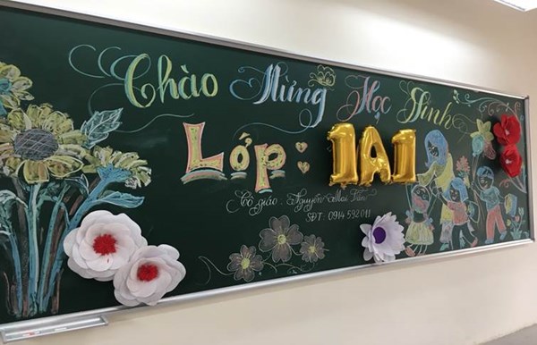 Cách trang trí bảng 20/11 đẹp cho lớp học mừng ngày Nhà giáo Việt Nam