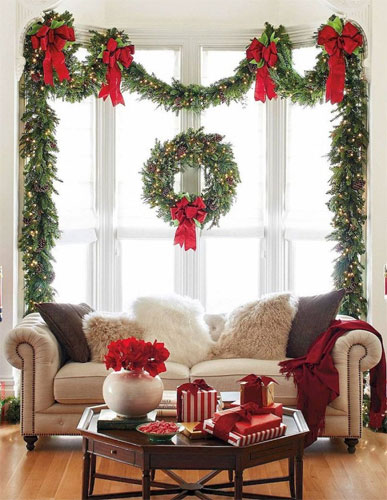 Cách trang trí Noel trên cửa kính, tường đẹp đơn giản cho văn ...