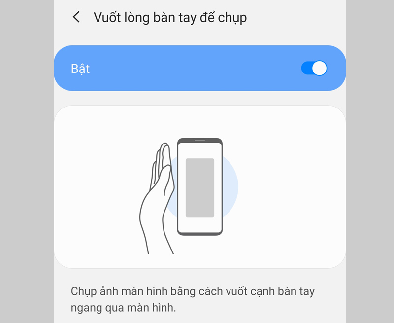 Chụp ảnh màn hình Samsung
