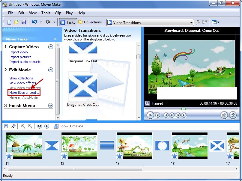 Cách ghép nhạc vào ảnh, hình trên PC với Windows Movie Maker