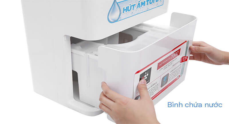Cách vệ sinh máy hút ẩm kiêm lọc không khí Sharp DW-D12A-W