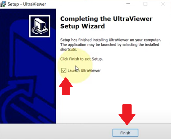 Giao diện màn hình chính của UltraView