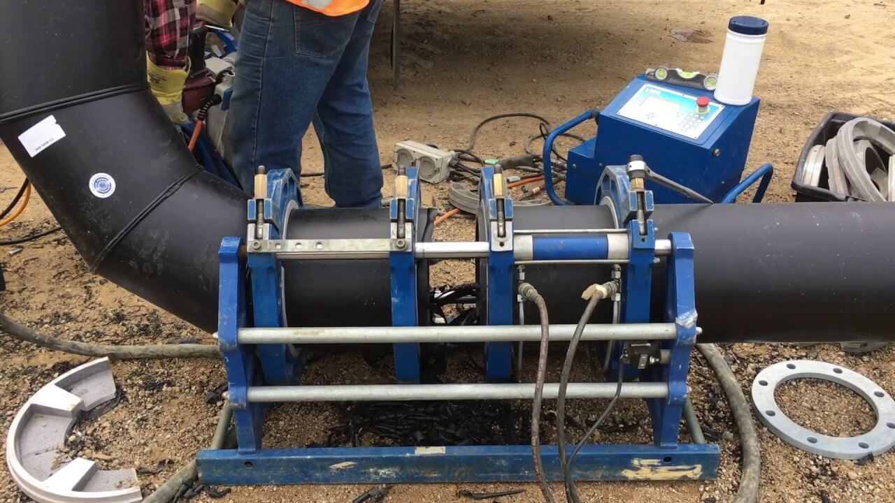 Top máy hàn ống nhiệt HDPE cầm tay, thủy lực giá rẻ, chất lượng