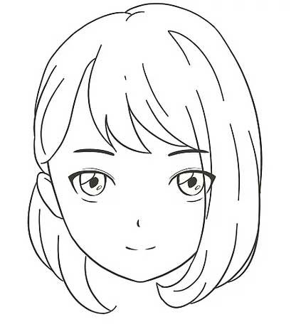Cách Vẽ Anime Nữ Đơn Giản Bằng Bút Chì Cực Đẹp - Meta.Vn