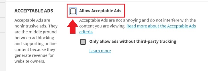 Sử dụng tiện ích mở rộng Adblock Plus để chặn quảng cáo Chrome trên máy tính