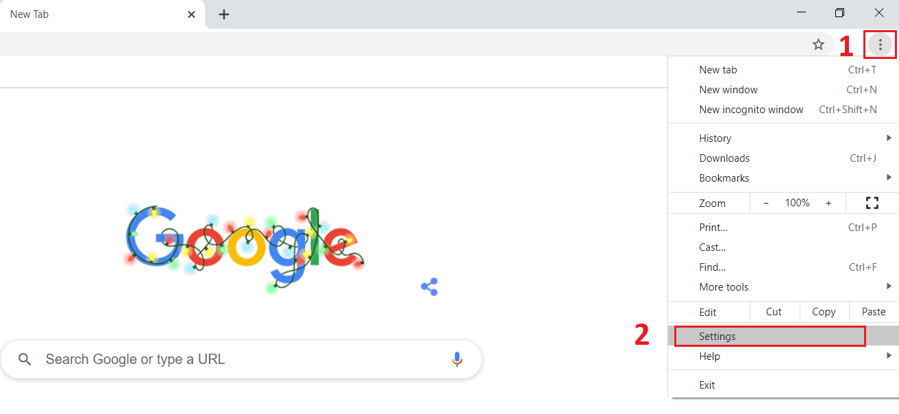 Sử dụng tính năng cài đặt trên máy tính để chặn quảng cáo Chrome
