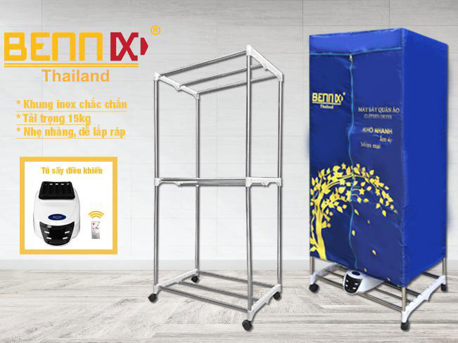 Tủ sấy quần áo Bennix
