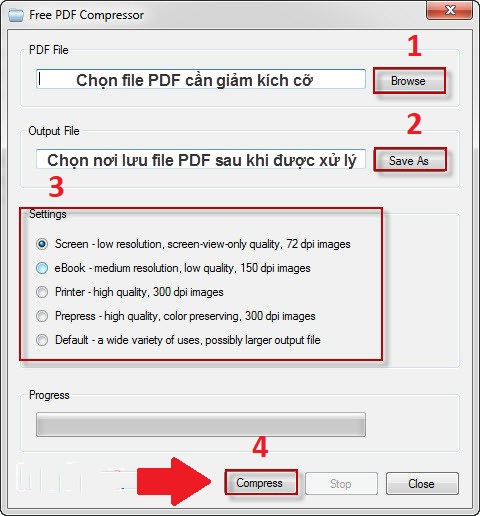 Cách giảm dung lượng file PDF online với SmallPDF