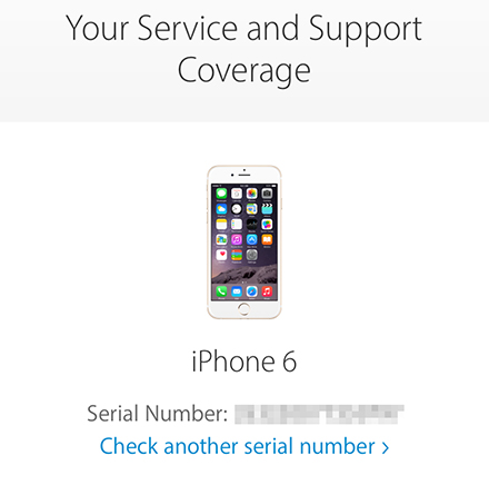 Kiểm tra số seri iPhone bằng IMEI