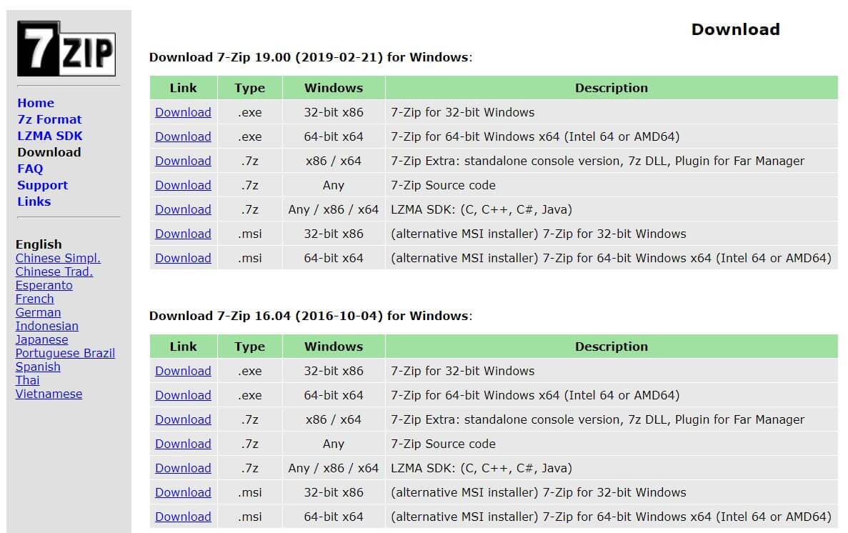 Cách nén file với 7-ZIP