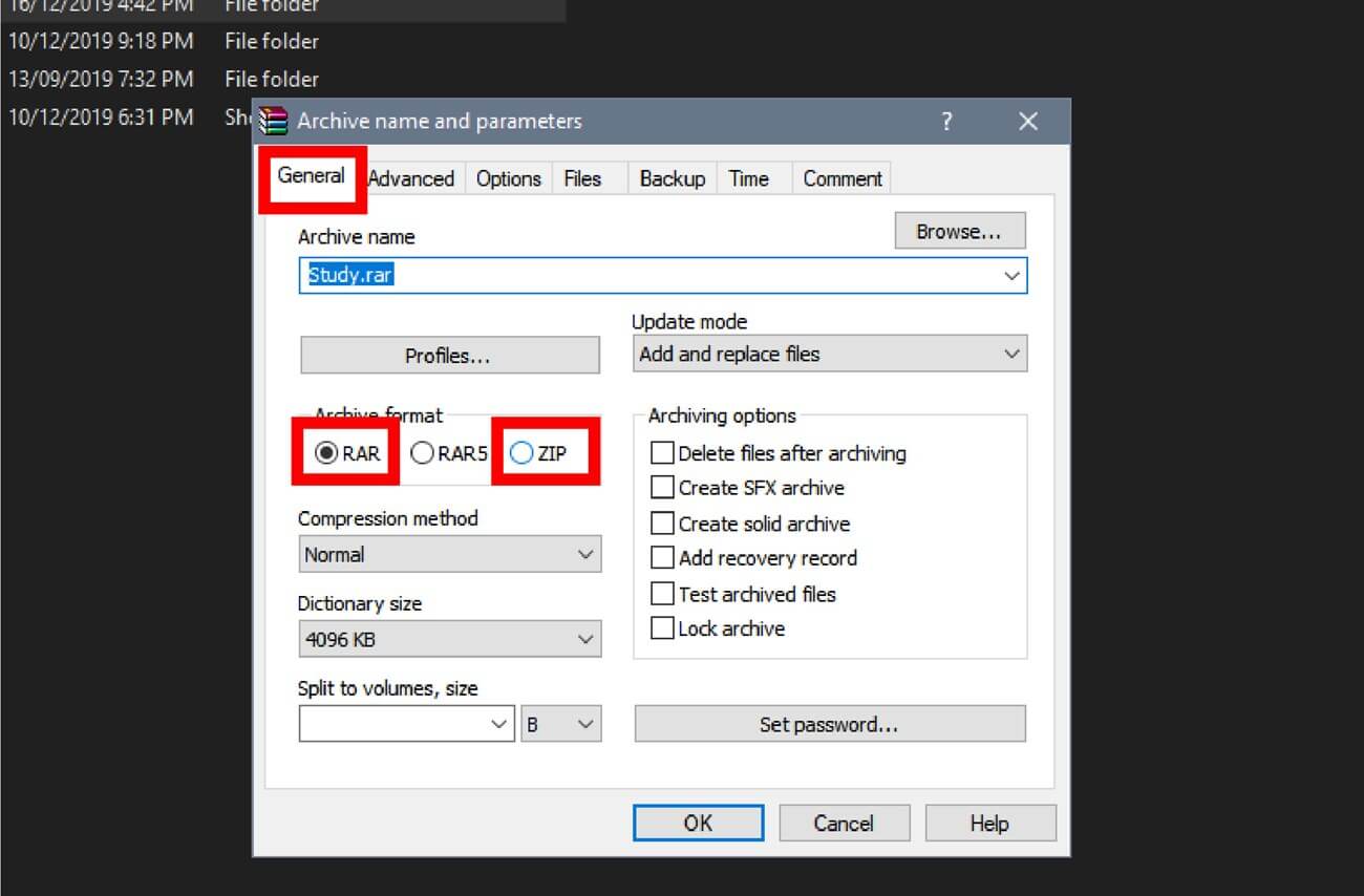 Cách nén file với Winrar