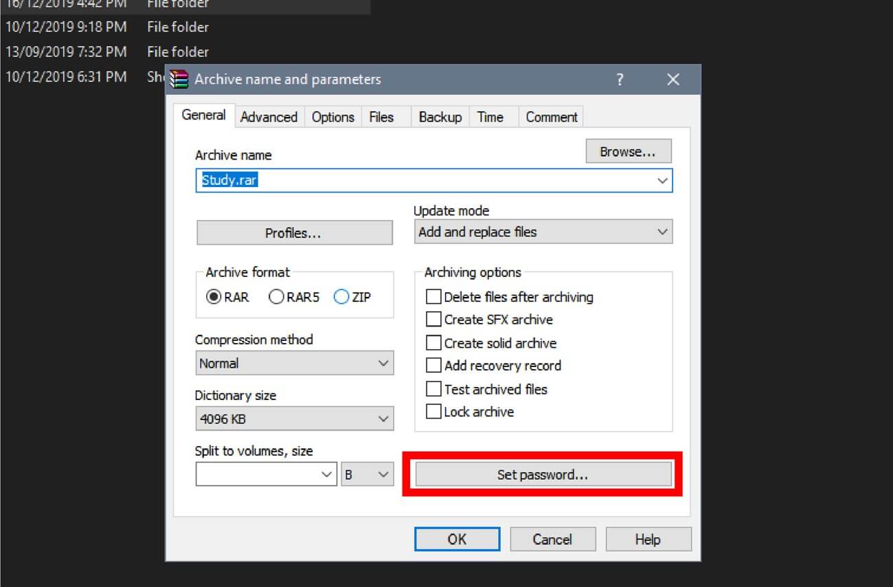 Cách nén file với Winrar