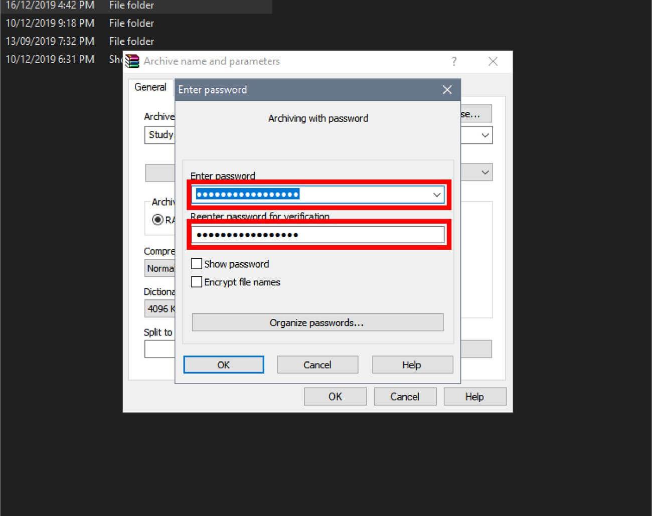 Cách nén file với Winrar