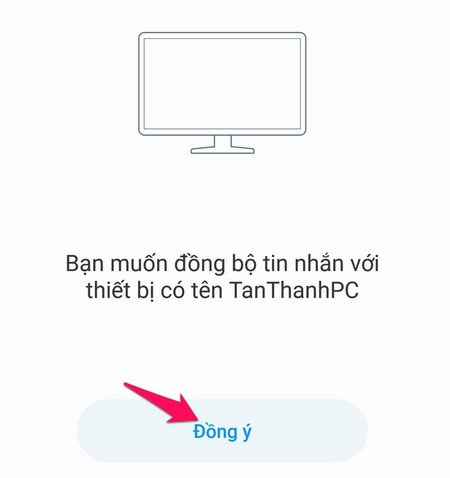 Cách đồng bộ Zalo cho máy tính