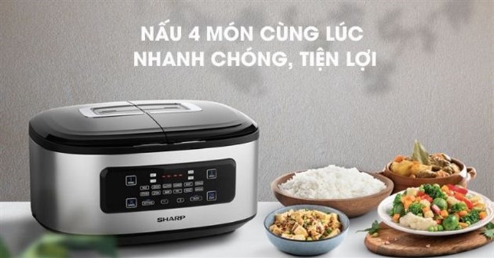 Đánh giá nồi cơm điện 2 ngăn của Sharp có tốt không?