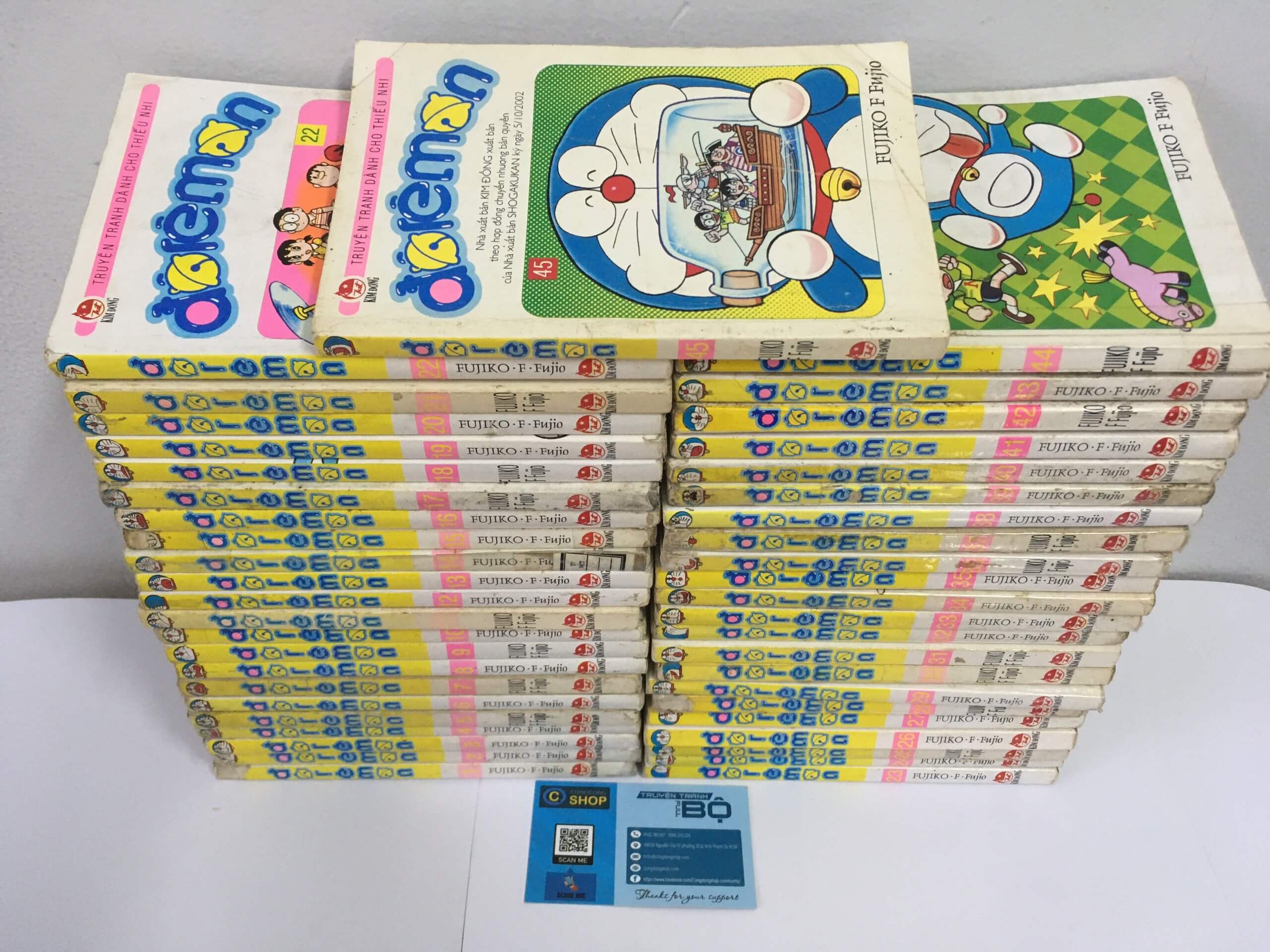 Doraemon, một trong những bộ manga 