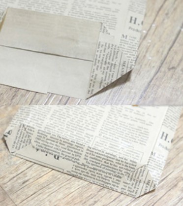 Cách gói quà đơn giản bằng giấy báo