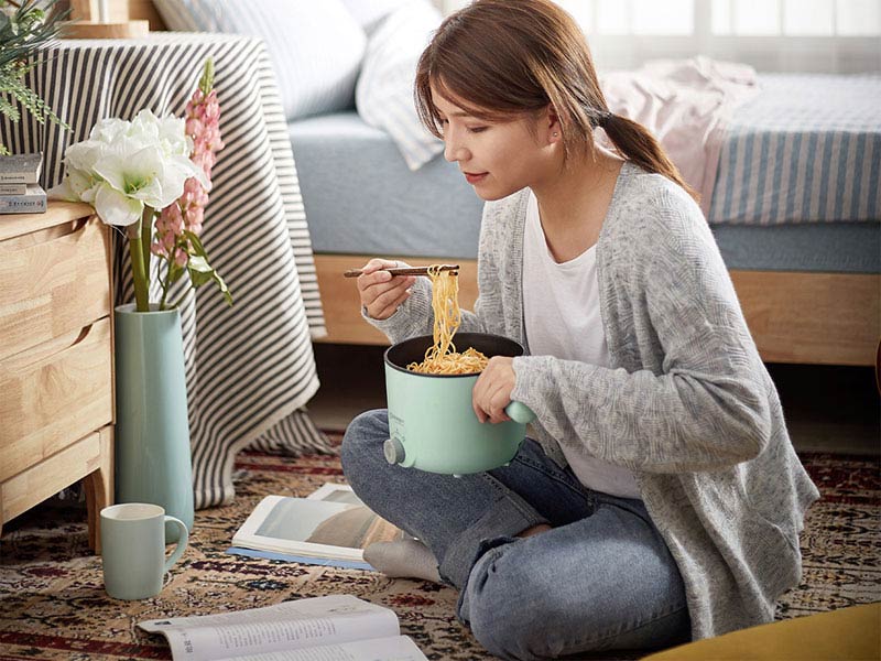 Top nồi nấu mì Hàn Quốc