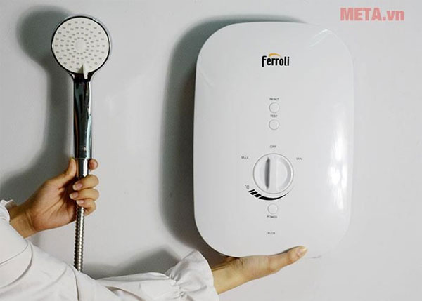 Cách sử dụng máy nước nóng Ferroli