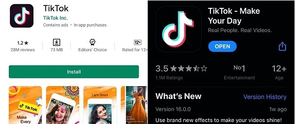 Cách tải TikTok trên điện thoại