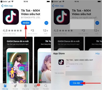 Cách tải TikTok trên điện thoại