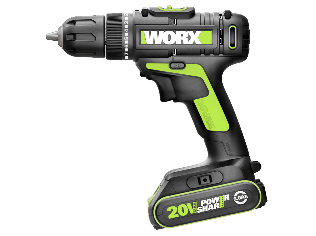 Máy khoan pin Worx Green WU172