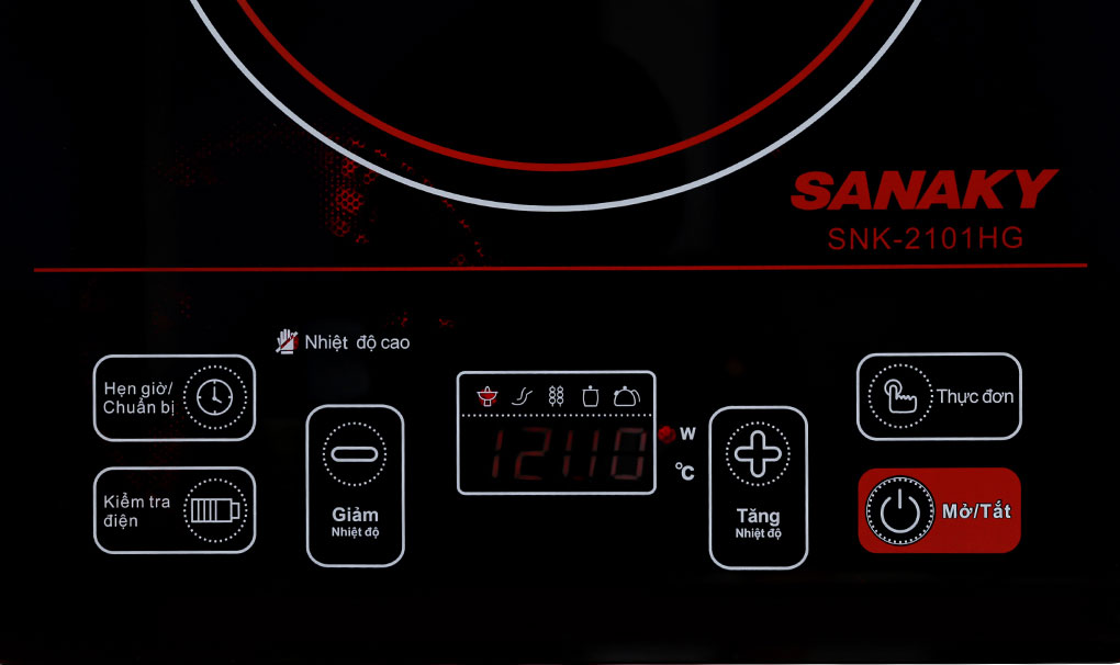 Cách sử dụng bếp hồng ngoại Sanaky cảm ứng - model Sanaky SNK-2101HG